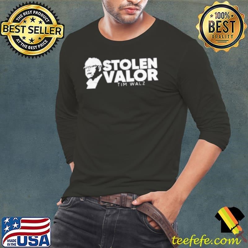 Top Tim Walz – Stolen Valor Shirt