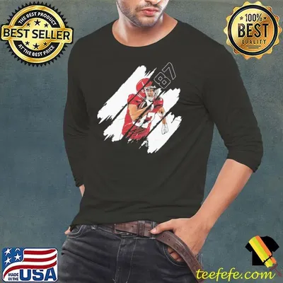 Travis Kelce Kansas City Stripes an American football tight end T-Shirt