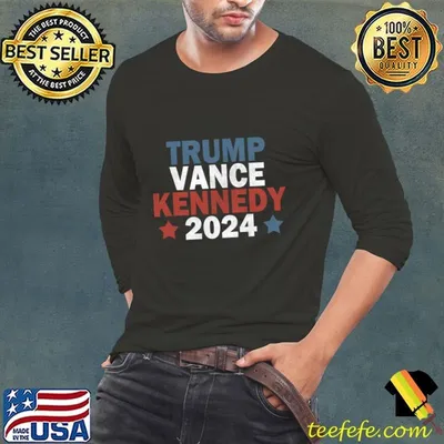 Trump Vance Kennedy President 2024 Election Republican Stars T-Shirt