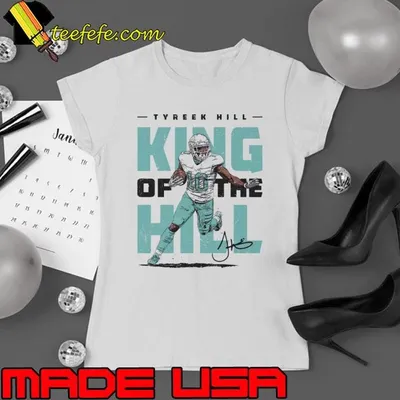 Tyreek Hill American professional football quarterback Miami King T-Shirt