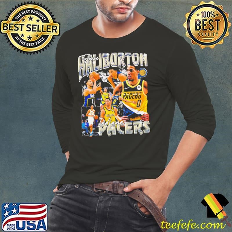 Tyrese Haliburton American professional basketball Retro Bootleg Long Sleeve Tee