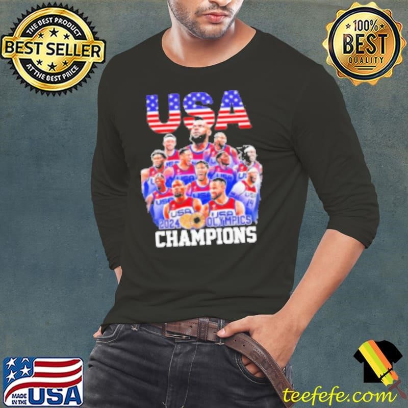 Usa 2024 Olympics Champions Long Sleeve Tee