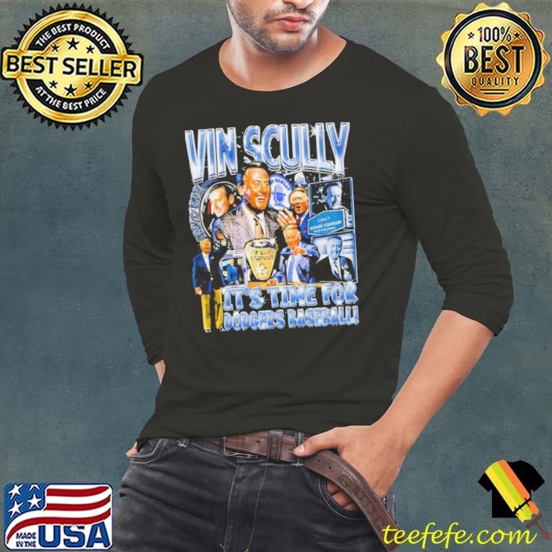 Vin Scully American sportscaster baseball Vintage Bootleg T-Shirt