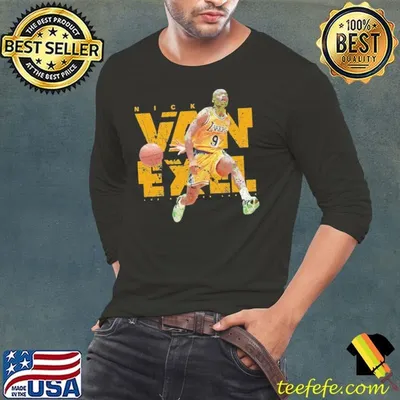Vintage Nick Van Exel American professional basketball Playmaker T-Shirt