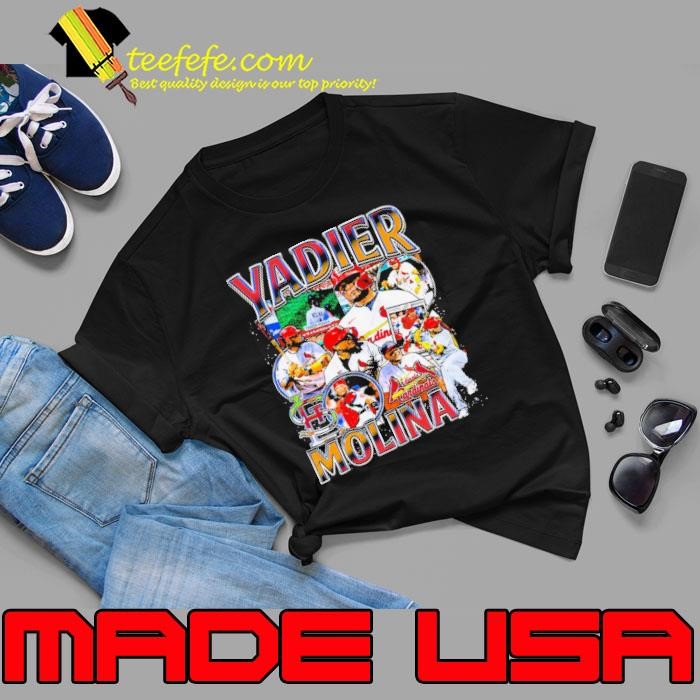 Yadier Molina Rican former professional baseball catcher Vintage Bootleg Unisex