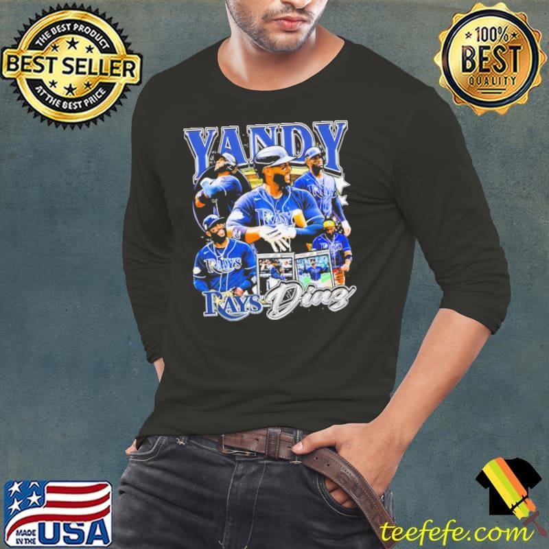 Yandy Diaz Cuban-born professional baseball third baseman Vintage Bootleg T-Shirt