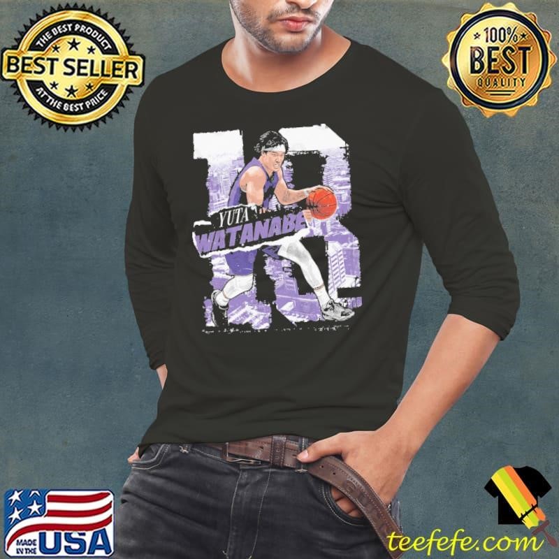 Yuta Watanabe Japanese professional basketball Phoenix Rough Long Sleeve Tee