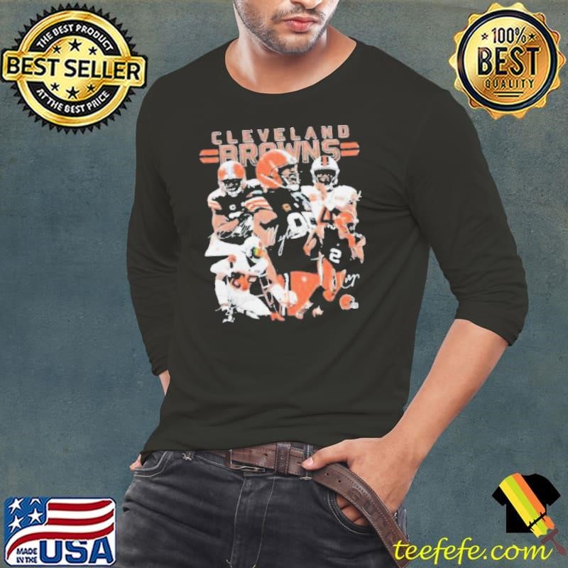 2024 Cleveland Browns players signature vintage shirt
