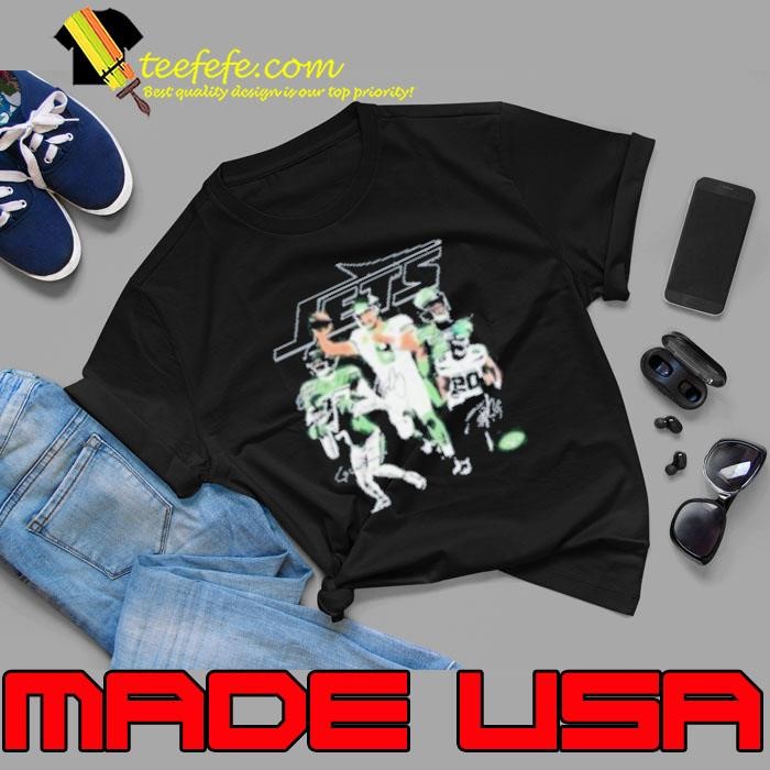 2024 New York Jets players signature vintage Unisex