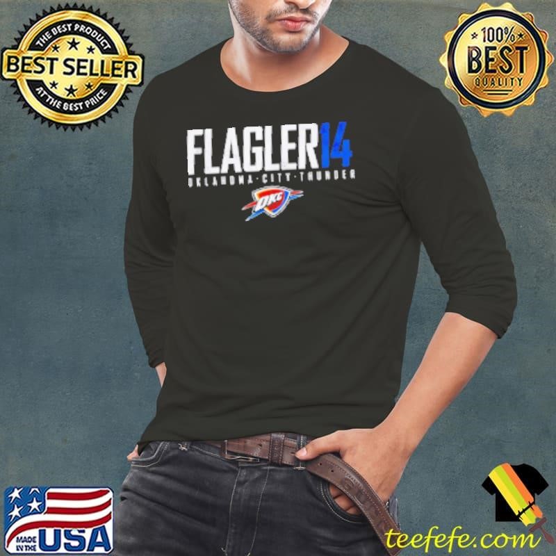 Adam Flagler Oklahoma City Thunder Elite vintage Long Sleeve Tee