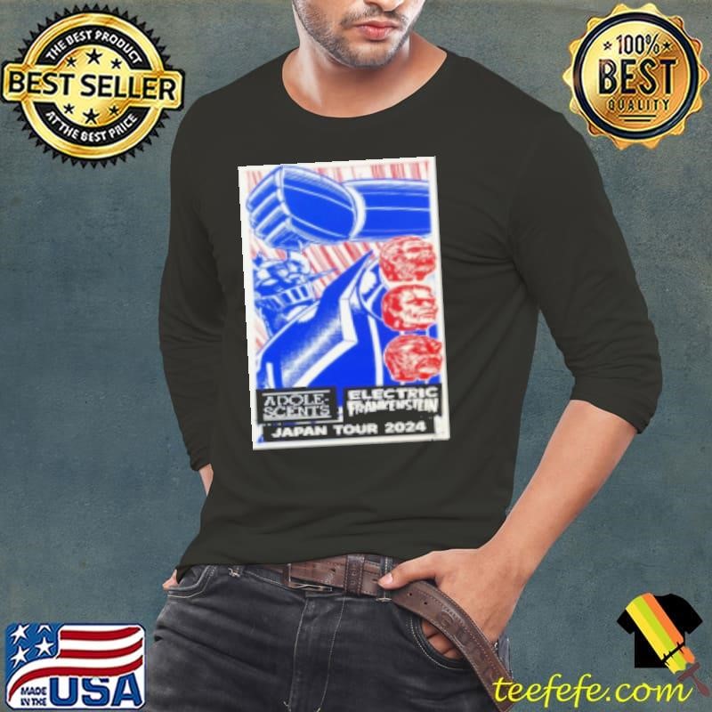 Adolescents Electric Frankenstein Japan Tour 2024 Poster Shirt