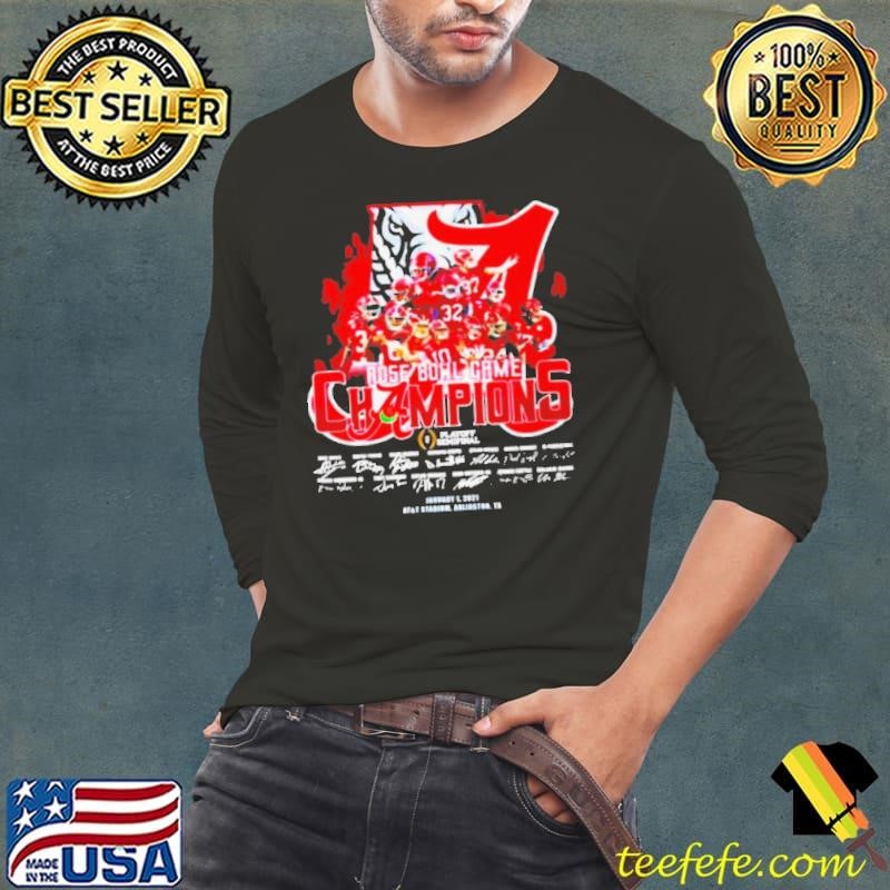 Alabama Crimson Tide rose bowl game champions playoff semifinal Long Sleeve Tee