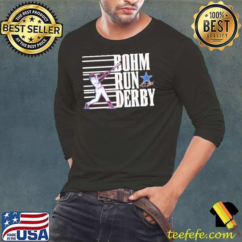 Alec Bohm Run SIgnature American professional baseball third baseman Long Sleeve Tee