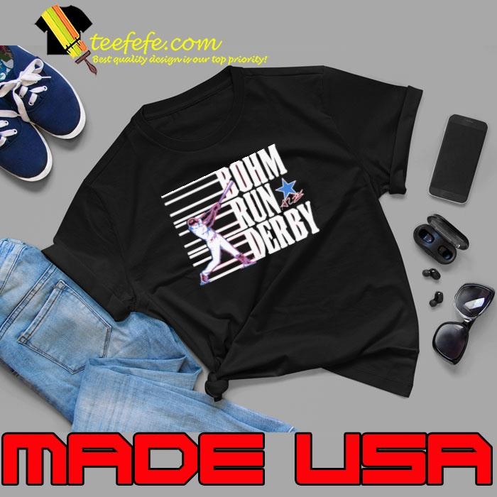 Alec Bohm Run SIgnature American professional baseball third baseman T-Shirt