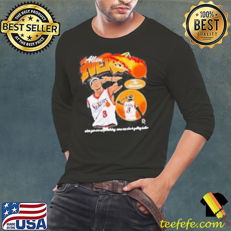 Allen Iverson Practice The Answer When You Are Not Practicing Some One Else Is Getting Better Long Sleeve Tee