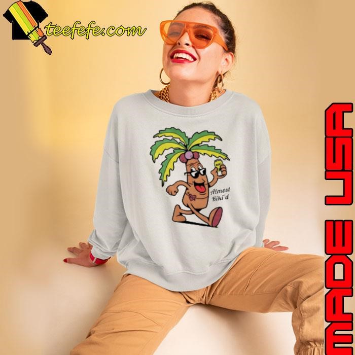 Almost Riki'S Palm Tree Coconuts Sweatshirt