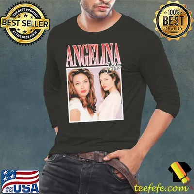Angelina Jolie American actress filmmaker humanitarian Retro T-Shirt