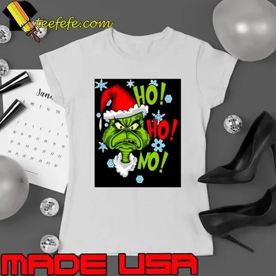 Angry Grinch Hohoho shirt