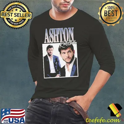 Ashton Kutcher American actor producer entrepreneur Retro T-Shirt