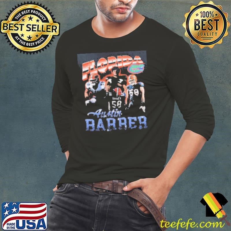 Austin Barber Florida Gators Vintage Graphic Long Sleeve Tee