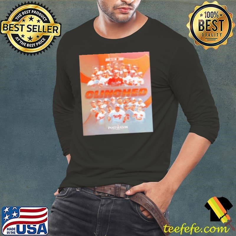 Baltimore Orioles Be The Noise Postseason 2024 Clinched Shirt