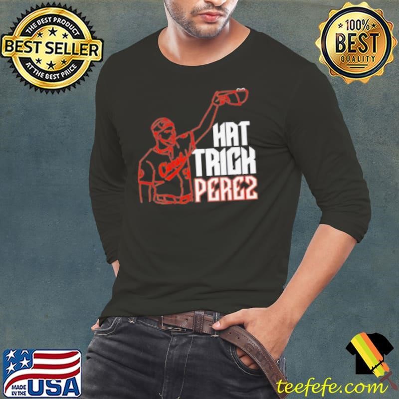 Baltimore Orioles Cionel Perez Hat Trick Perez Long Sleeve Tee