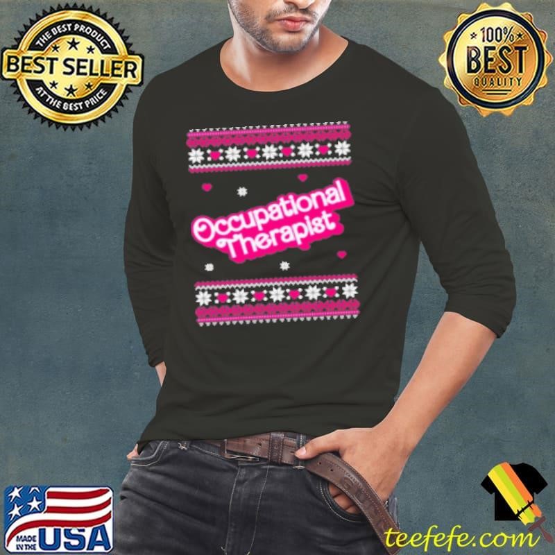 Barbie Occupational Therapist Christmas 2024 Long Sleeve Tee