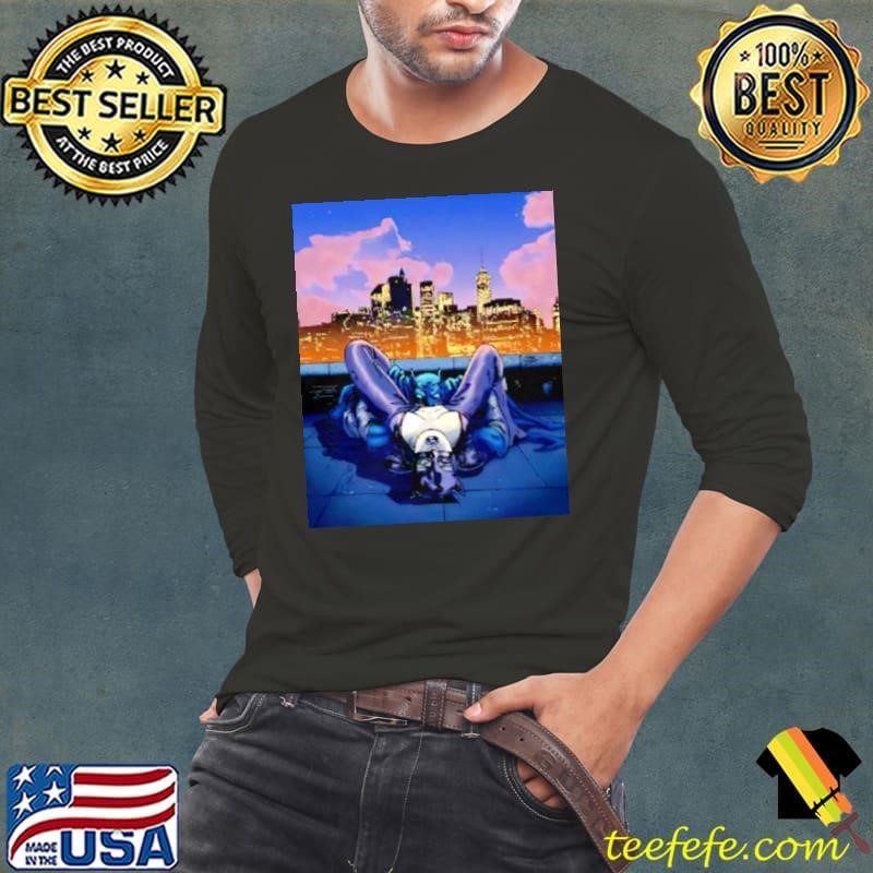 Bat And Cat Long Sleeve Tee