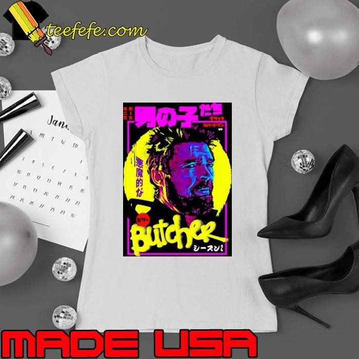 Billy Butcher The Boys Colorful Ladies tee