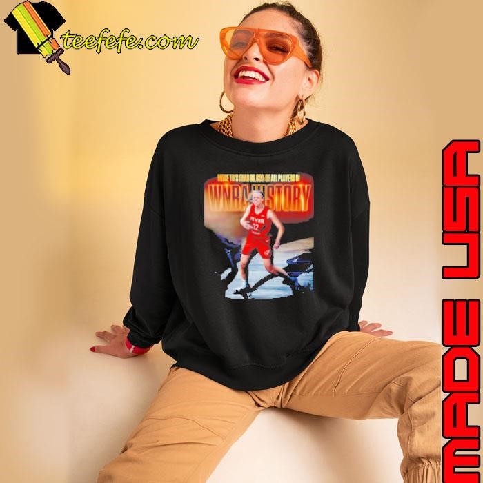 Caitlin Clark First Rookie To Earn Player Month Honors WNBA History 2024 Sweatshirt