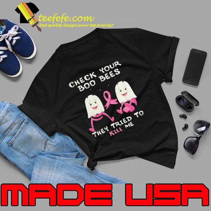 Check Your Boo Bees kill me breast cancer ghost halloween Unisex