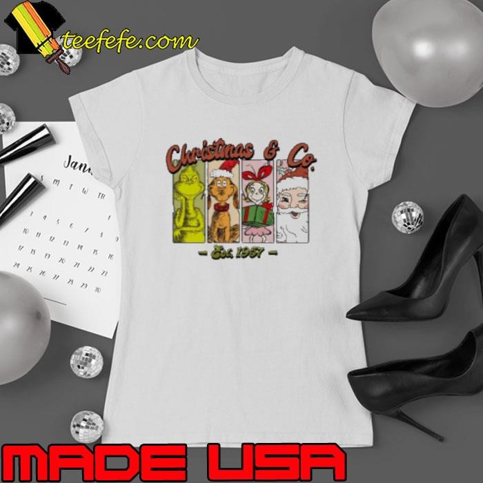 Christmas And Co Teacher Grinch Shirt