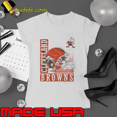 Cleveland Browns Helmet Dash Shirt