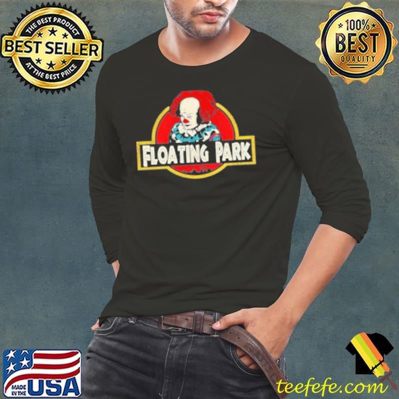 Clown Horror Floating Park Long Sleeve Tee
