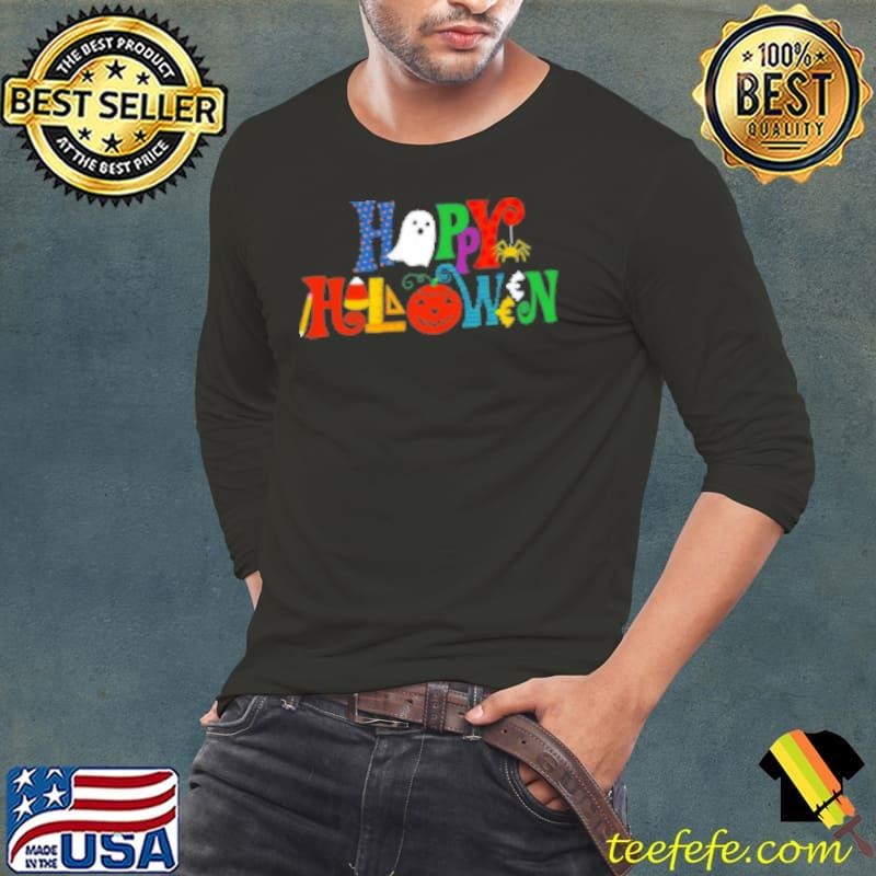 Colorful Happy Halloween Shirt