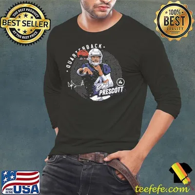 Dak Prescott Dallas Dots American professional football quarterback T-Shirt