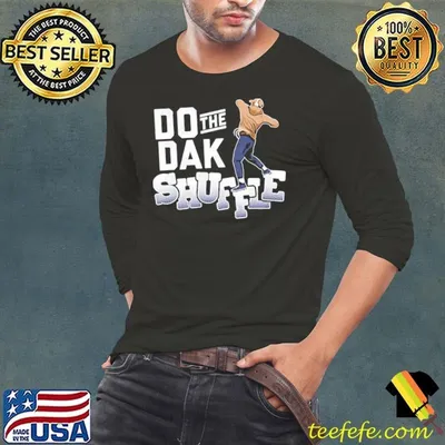 Dak Prescott Do The Dak Shuffle American professional football quarterback T-Shirt