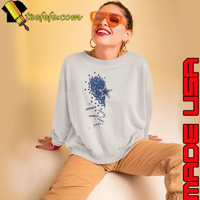 Dallas Cowboys Heart Sweatshirt