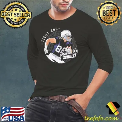 Dalton Schultz Dallas Dots American professional football tight end T-Shirt
