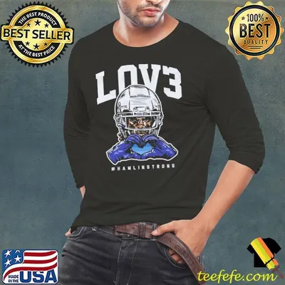 Damar Hamlin Buffalo LOV3 American professional football safety T-Shirt