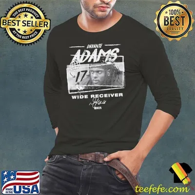 Davante Adams Las Vegas Tones Wide Receiver Signature T-Shirt