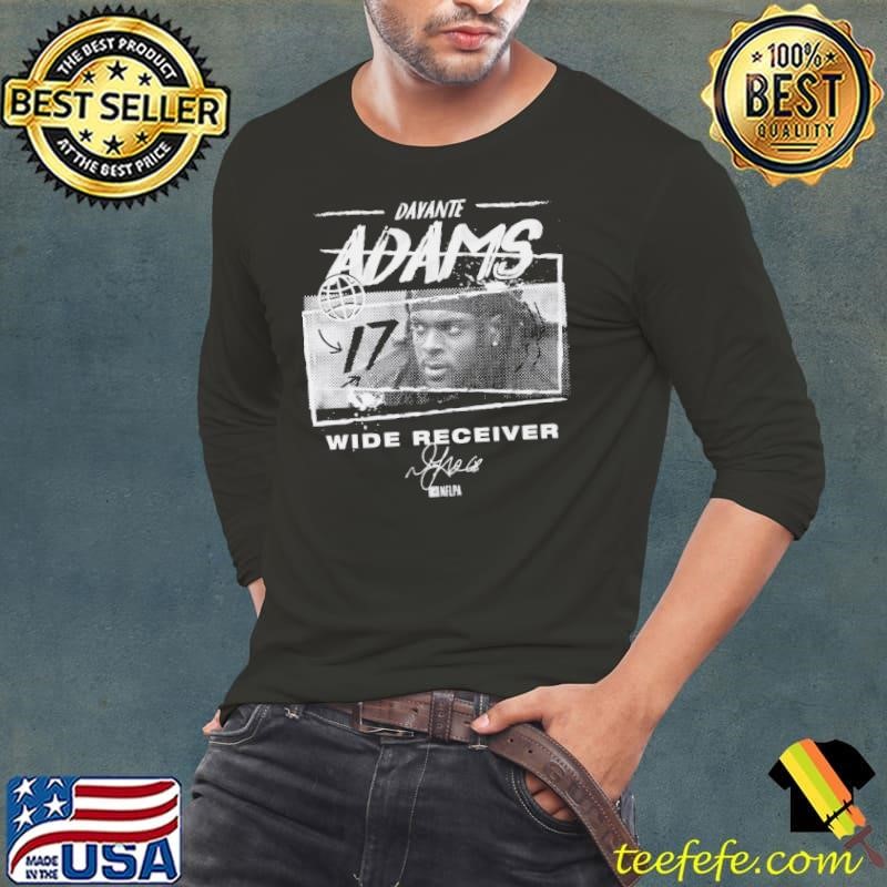 Davante Adams Las Vegas Tones Wide Receiver Signature Long Sleeve Tee