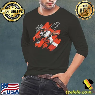 David Njoku Cleveland Stripes American football tight end T-Shirt