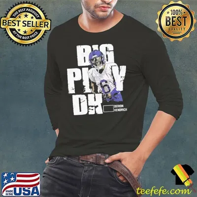 Derion Kendrick Los Angeles R Big Play American professional football cornerback T-Shirt