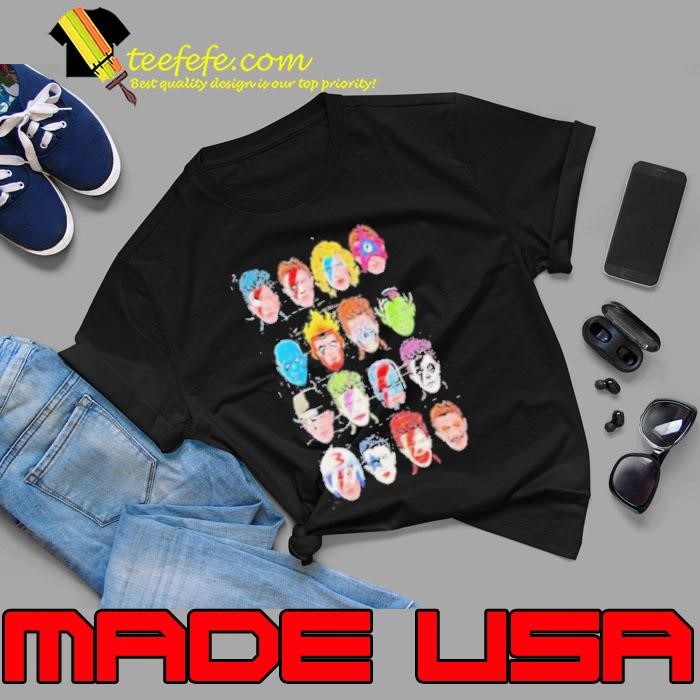 Design David Bowie The Floating Head Of David In Superheroes Movie Style Unisex