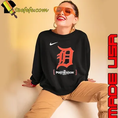 Detroit Tigers Nike 2024 MLB Postseason Authentic Collection Legend Shirt