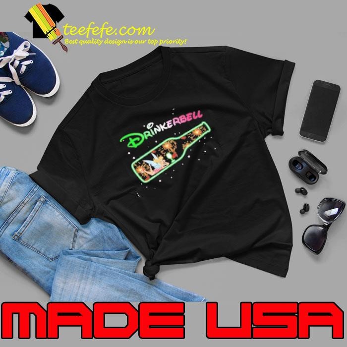Disney Tinkerbell Drinkerbell American Flag Firework Independence Day Unisex