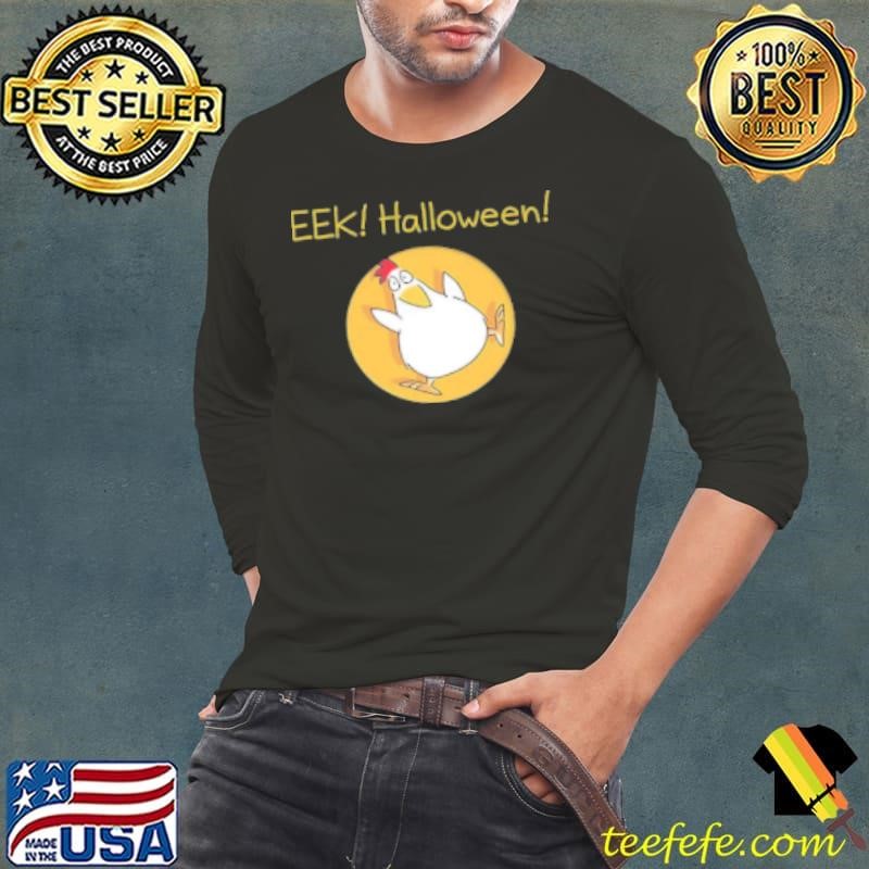 Eek Halloween Teacher Long Sleeve Tee