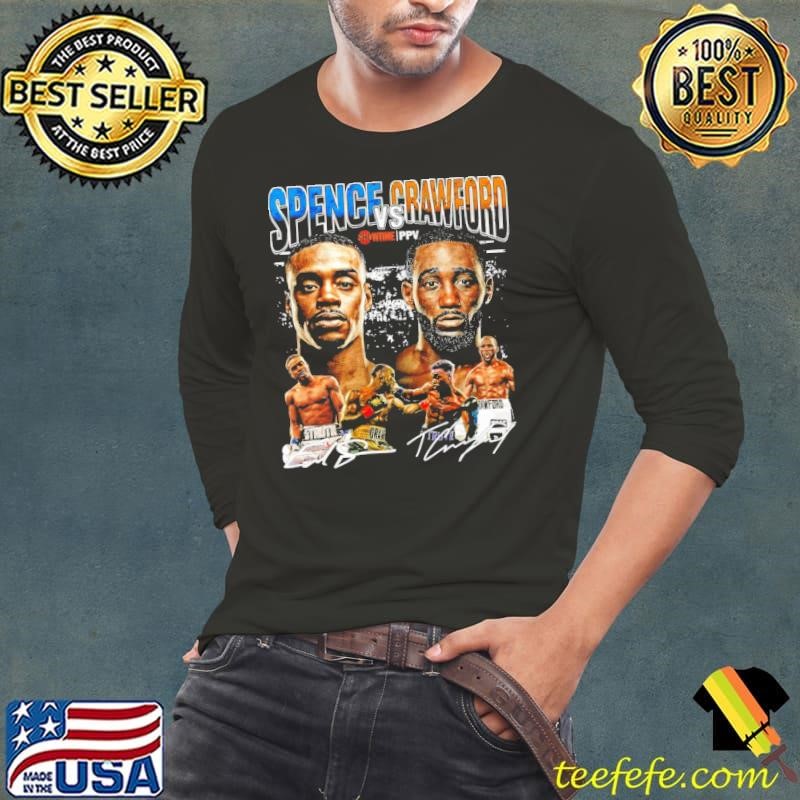 Errol Spence Jr Vs Terence Crawford American professional boxer Long Sleeve Tee