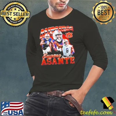 Eugene Asante Auburn Tigers Bootleg Shirt